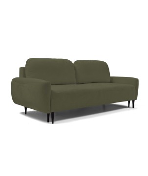 Sofa BOHO z funkcja spania i pojemnikiem OLIWKOWY PERFECT HARMONY 39