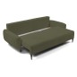 Sofa BOHO z funkcja spania i pojemnikiem OLIWKOWY PERFECT HARMONY 39