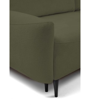 Sofa BOHO z funkcja spania i pojemnikiem OLIWKOWY PERFECT HARMONY 39