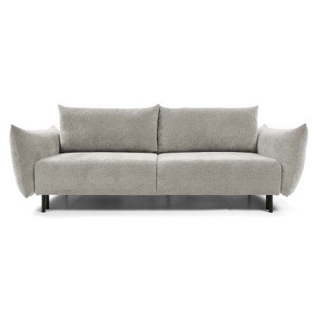 Sofa ADEL z funkcja spania i pojemnikiem JASNY SZARY OVER THE HORIZON 80