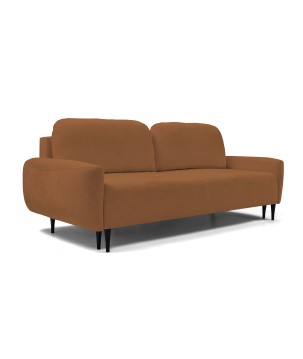 Sofa BOHO z funkcja spania i pojemnikiem MIEDZIANY PERFECT HARMONY 56