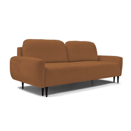 Sofa BOHO z funkcja spania i pojemnikiem MIEDZIANY PERFECT HARMONY 56