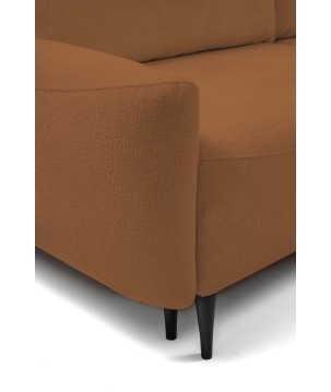 Sofa BOHO z funkcja spania i pojemnikiem MIEDZIANY PERFECT HARMONY 56