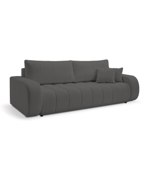 Sofa BALOO z funkcja spania i pojemnikiem CIEMNY SZARY LAMBI 12
