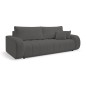 Sofa BALOO z funkcja spania i pojemnikiem CIEMNY SZARY LAMBI 12