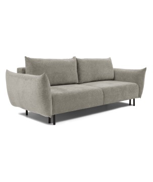 Sofa ADEL z funkcja spania i pojemnikiem SZARY OVER THE HORIZON 85