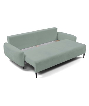 Sofa BOHO z funkcja spania i pojemnikiem MIĘTOWY PERFECT HARMONY 72