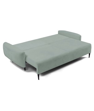 Sofa BOHO z funkcja spania i pojemnikiem MIĘTOWY PERFECT HARMONY 72