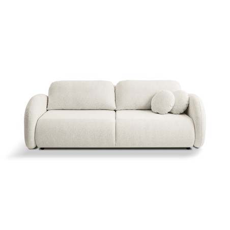 Sofa LOOP z funkcja spania i pojemnikiem BRUDNA BIEL RAVEN 22