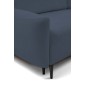 Sofa BOHO z funkcja spania i pojemnikiem CIENONIEBIESKI PERFECT HARMONY 77