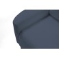 Sofa BOHO z funkcja spania i pojemnikiem CIENONIEBIESKI PERFECT HARMONY 77
