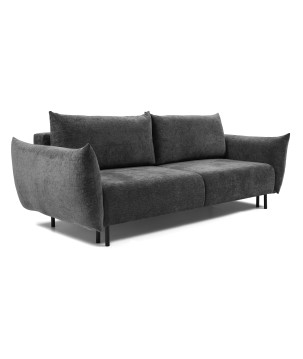 Sofa ADEL z funkcja spania i pojemnikiem GRAFIT OVER THE HORIZON 97