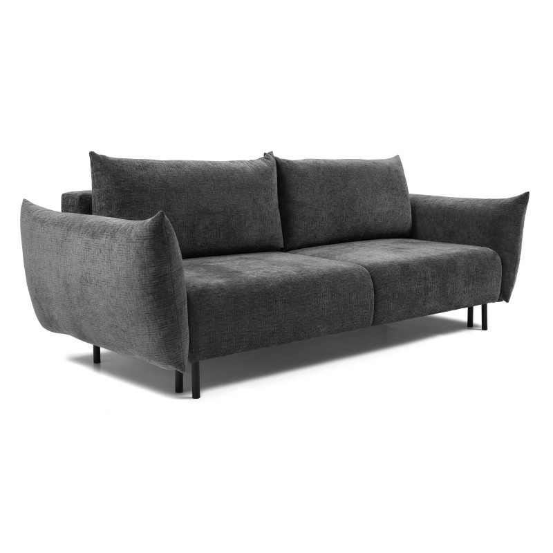 Sofa ADEL z funkcja spania i pojemnikiem GRAFIT OVER THE HORIZON 97