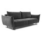 Sofa ADEL z funkcja spania i pojemnikiem GRAFIT OVER THE HORIZON 97
