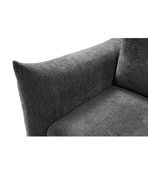 Sofa ADEL z funkcja spania i pojemnikiem GRAFIT OVER THE HORIZON 97