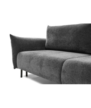 Sofa ADEL z funkcja spania i pojemnikiem GRAFIT OVER THE HORIZON 97