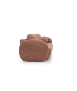 Sofa OLIO z funkcja spania i pojemnikiem PUDROWY RÓŻ ARAGON 59