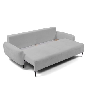 Sofa BOHO z funkcja spania i pojemnikiem SZARY PERFECT HARMONY 80