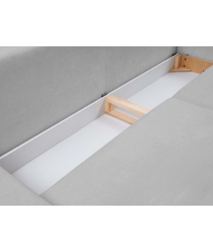 Sofa BOHO z funkcja spania i pojemnikiem SZARY PERFECT HARMONY 80