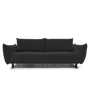 Sofa ADEL z funkcja spania i pojemnikiem CIEMNY GRAFIT OVER THE HORIZON 99