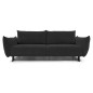 Sofa ADEL z funkcja spania i pojemnikiem CIEMNY GRAFIT OVER THE HORIZON 99