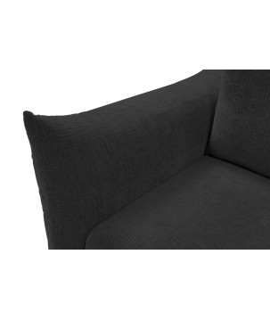 Sofa ADEL z funkcja spania i pojemnikiem CIEMNY GRAFIT OVER THE HORIZON 99