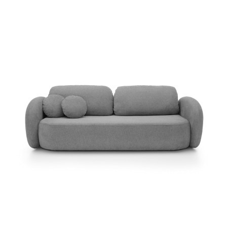 Sofa OLIO z funkcja spania i pojemnikiem SZARY ARAGON 72