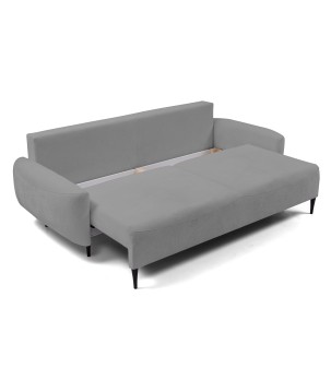 Sofa BOHO z funkcja spania i pojemnikiem CIEMNY SZARY PERFECT HARMONY 82