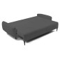 Sofa BOHO z funkcja spania i pojemnikiem GRAFITOWY PERFECT HARMONY 90