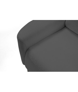 Sofa BOHO z funkcja spania i pojemnikiem GRAFITOWY PERFECT HARMONY 90