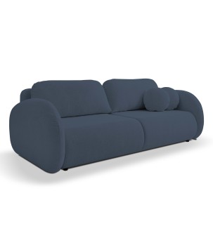 Sofa LOOP z funkcja spania i pojemnikiem NIEBIESKI RAVEN 86