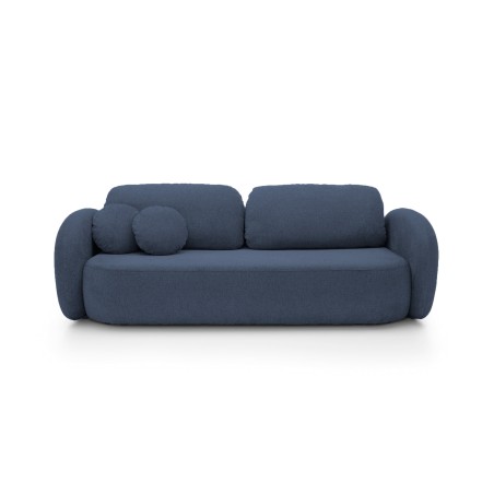 Sofa OLIO z funkcja spania i pojemnikiem NIEBIESKI ARAGON 79