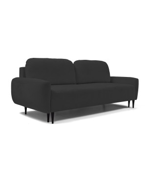 Sofa BOHO z funkcja spania i pojemnikiem CZARNY PERFECT HARMONY 99