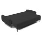 Sofa BOHO z funkcja spania i pojemnikiem CZARNY PERFECT HARMONY 99