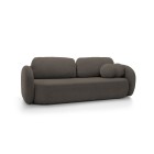 Sofa OLIO z funkcja spania i pojemnikiem CIEMNY SZARY ARAGON 97