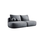 Sofa BABU z funkcja spania i pojemnikiem SZARY CLOUD 91