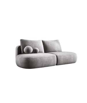 Sofa BABU z funkcja spania i pojemnikiem SZARY APHRODITE 07