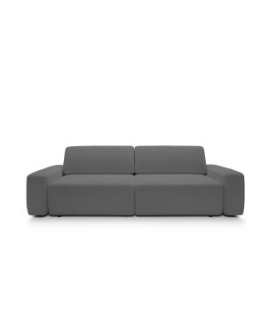 Sofa BOULI z funkcja spania i pojemnikiem SZARY RAVEN 13
