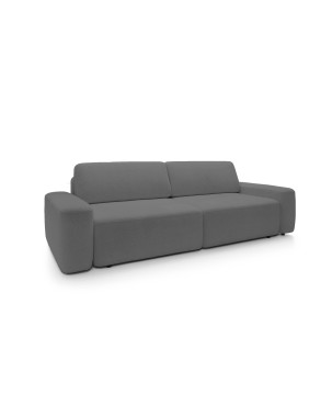 Sofa BOULI z funkcja spania i pojemnikiem SZARY RAVEN 13