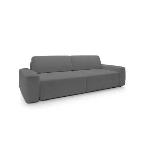 Sofa BOULI z funkcja spania i pojemnikiem SZARY RAVEN 13