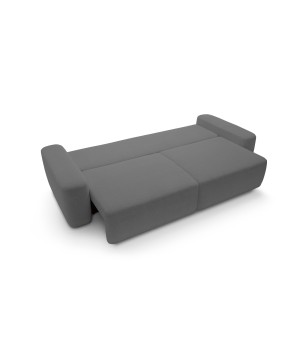 Sofa BOULI z funkcja spania i pojemnikiem SZARY RAVEN 13