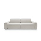Sofa BOULI z funkcja spania i pojemnikiem BEŻOWY RAVEN 21