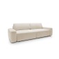 Sofa BOULI z funkcja spania i pojemnikiem PIASKOWY RAVEN 28