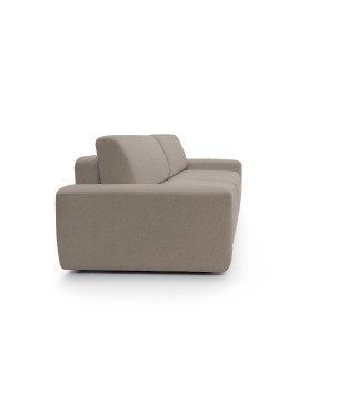 Sofa BOULI z funkcja spania i pojemnikiem CAPPUCINO RAVEN 34