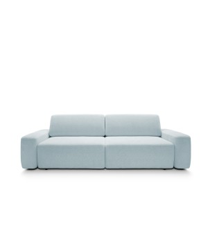 Sofa BOULI z funkcja spania i pojemnikiem GOŁĘBI RAVEN 80