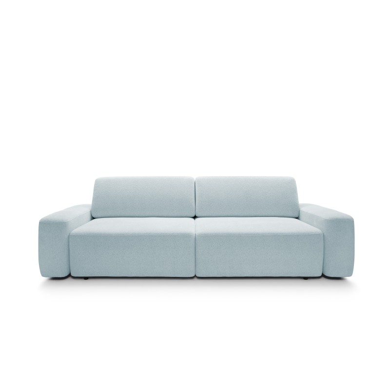 Sofa BOULI z funkcja spania i pojemnikiem GOŁĘBI RAVEN 80