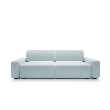 Sofa BOULI z funkcja spania i pojemnikiem GOŁĘBI RAVEN 80