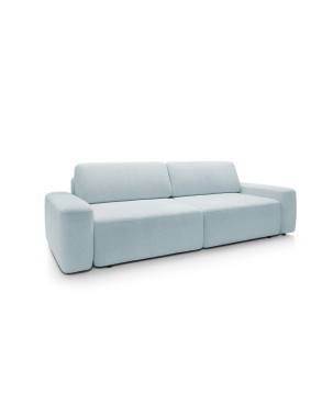 Sofa BOULI z funkcja spania i pojemnikiem GOŁĘBI RAVEN 80