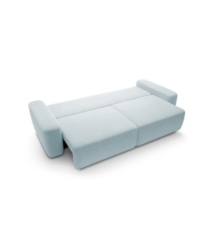 Sofa BOULI z funkcja spania i pojemnikiem GOŁĘBI RAVEN 80