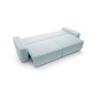 Sofa BOULI z funkcja spania i pojemnikiem GOŁĘBI RAVEN 80